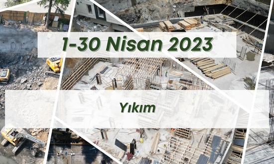 11. Blok 1.04.2023 şantiye günlük resimleri