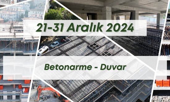 17. Blok 31.12.2024 şantiye günlük resimleri