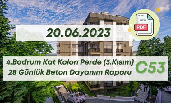 17. Blok20.06.2023 Beton Dayanım Tesli