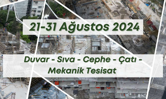 13. Blok 1.09.2024 şantiye günlük resimleri