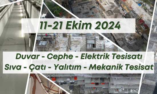 13. Blok 20.10.2024 şantiye günlük resimleri