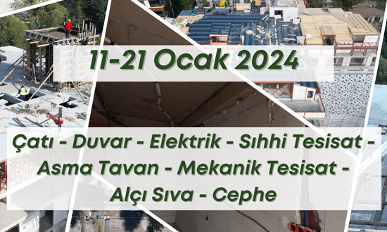 4. Blok 20.01.2024 şantiye günlük resimleri