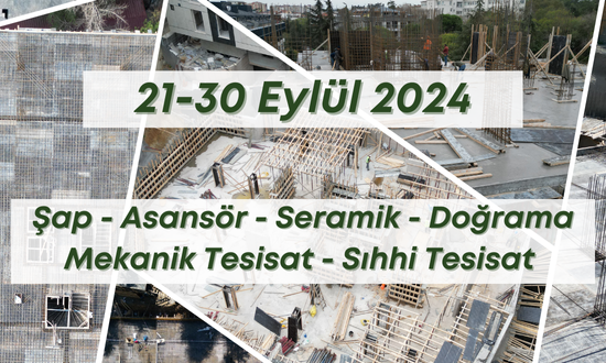 11. Blok 30.09.2024 şantiye günlük resimleri