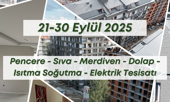 17. Blok 30.09.2025 şantiye günlük resimleri